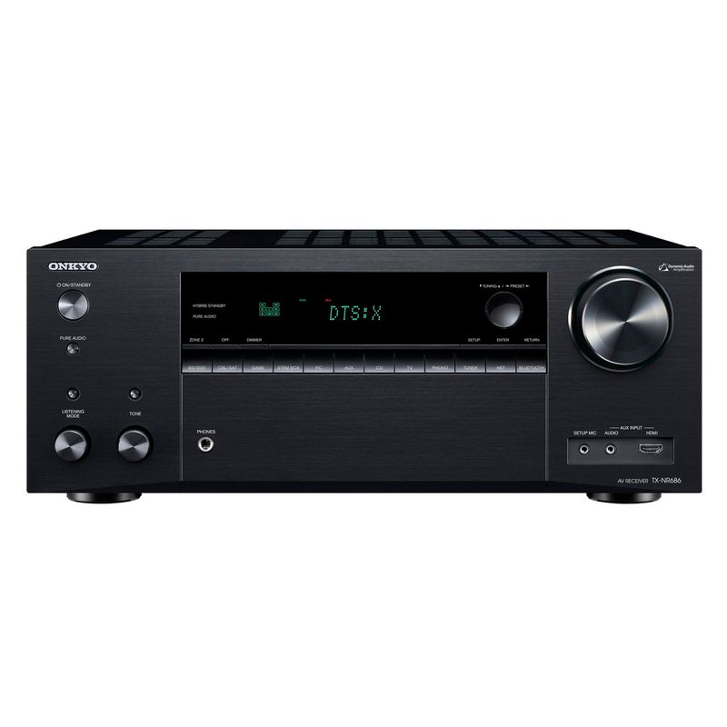 ONKYO - Receiver Network WiFi Hi-Res 7.2 ONKYO TX-NR686