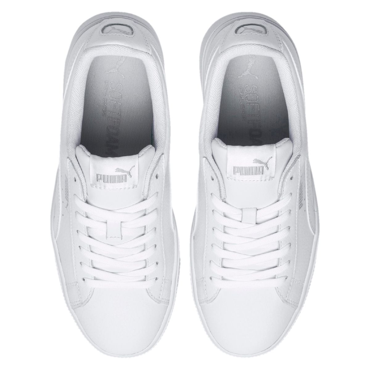 PUMA - Vikky Stacked L Zapatilla Urbana Mujer Blanca Puma