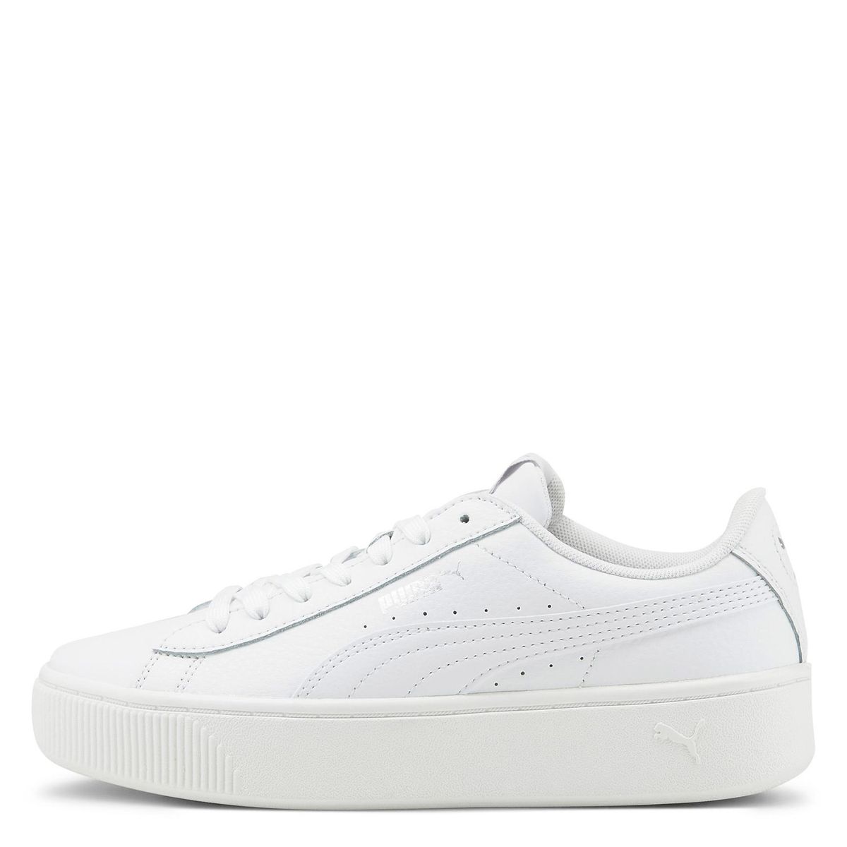PUMA - Vikky Stacked L Zapatilla Urbana Mujer Blanca Puma