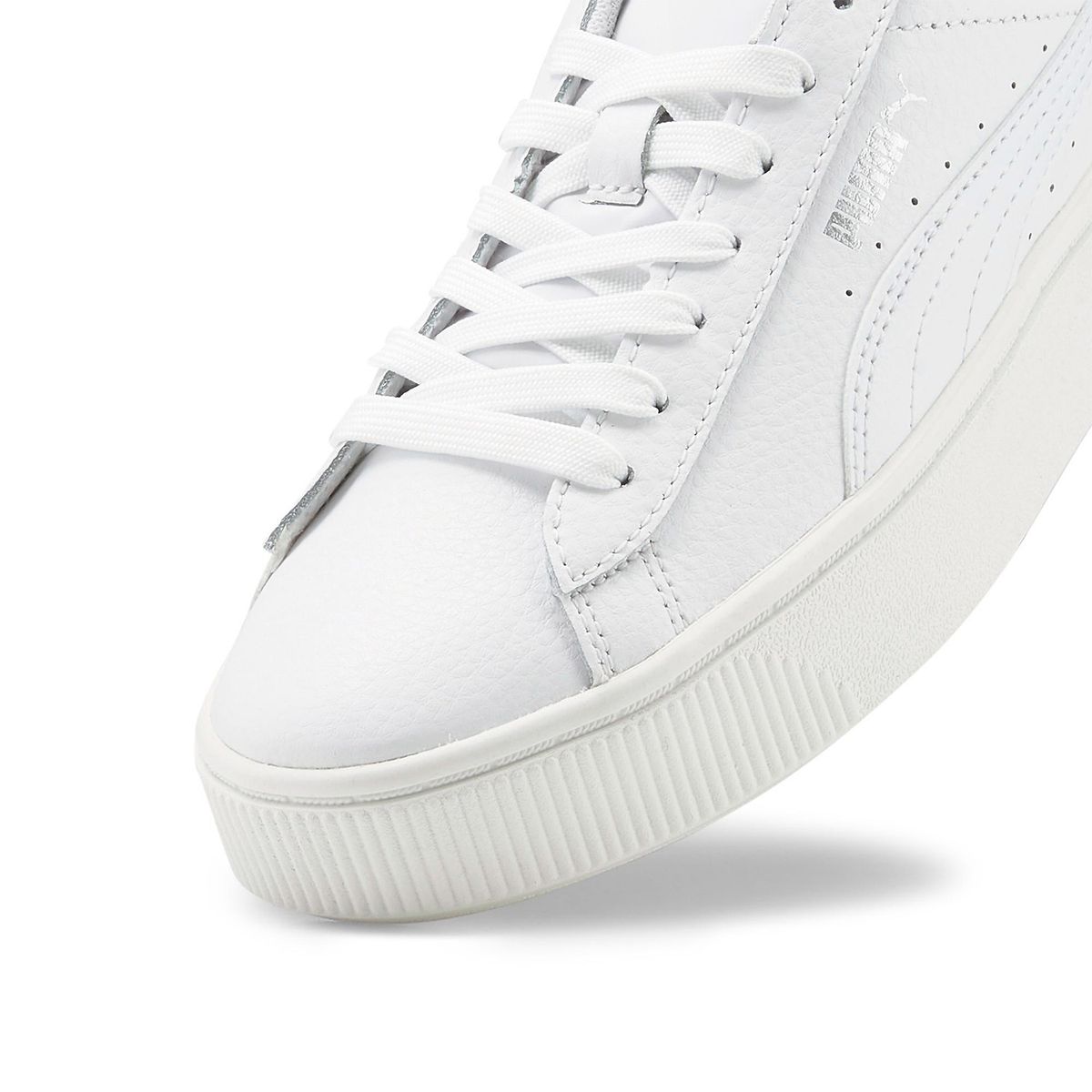 PUMA - Vikky Stacked L Zapatilla Urbana Mujer Blanca Puma