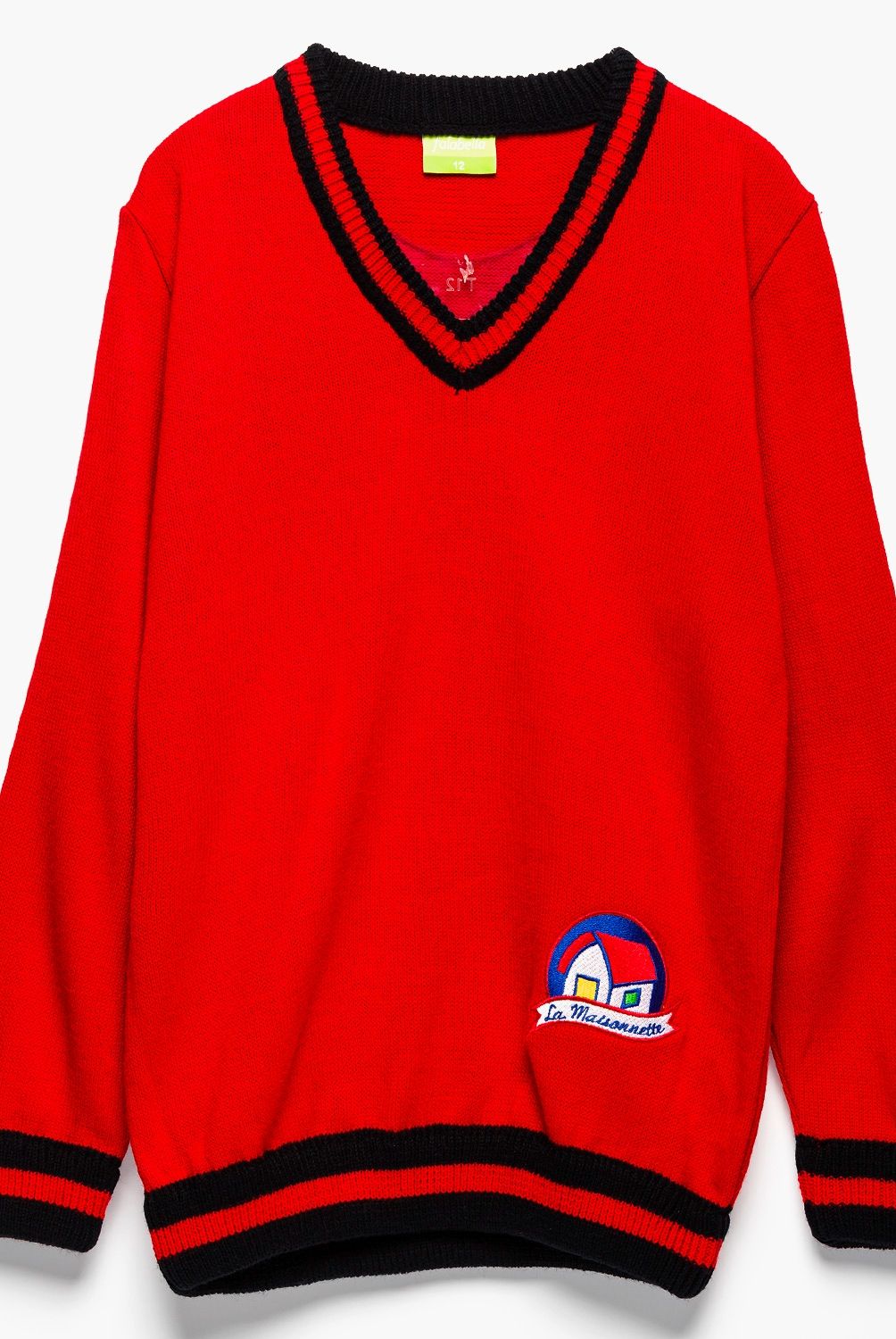 COLEGIO LA MAISONETTE ALTO LAS CONDES - Colegio La Maisonette Alto Las Condes, Sweater Escolar, 100 Acrilico, Cuello En V Unisex