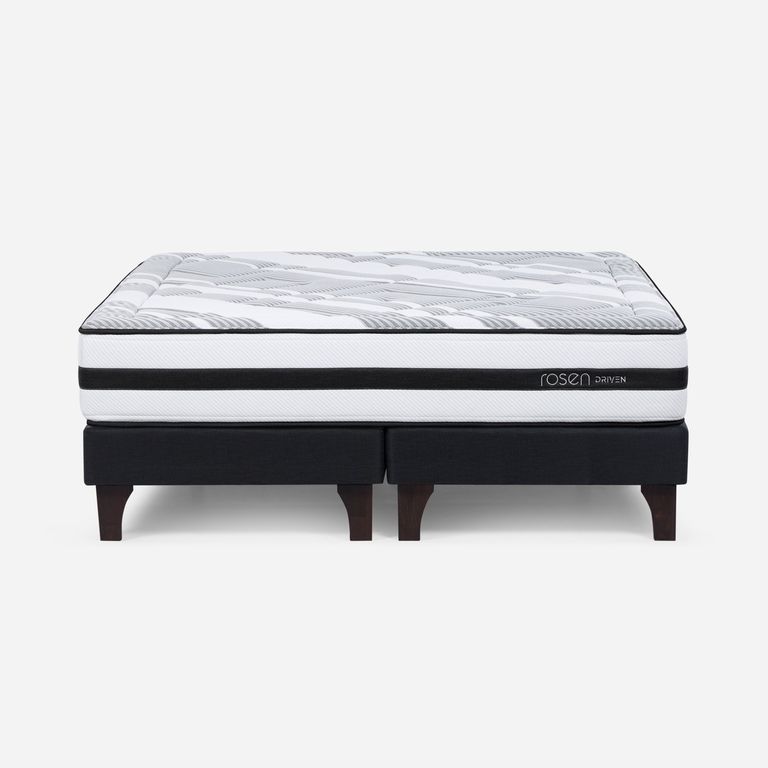 ROSEN Cama Europea Driven 2 Plazas X 2.00 Base Dividida