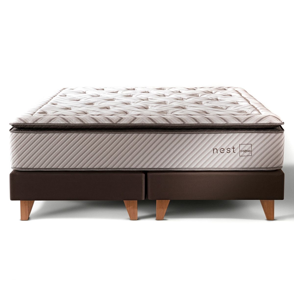 ROSEN - Cama Europea Nest Super King X 2.00Mt Base Dividida Rosen