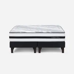ROSEN - Box Spring Driven 2 Plazas X 2.00Mt Base Dividida