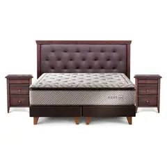 ROSEN - Cama Europea 2 Plazas Nest + Muebles Brera