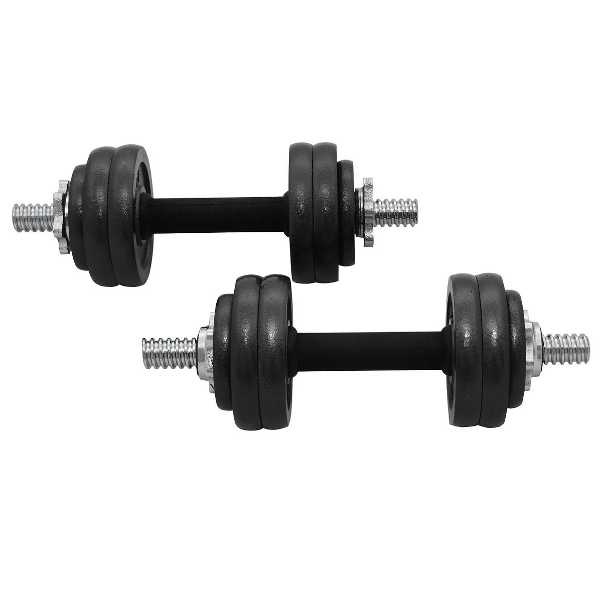 EASYFITNESS - Set De Mancuernas 15Kg Con Caja Easyfitness