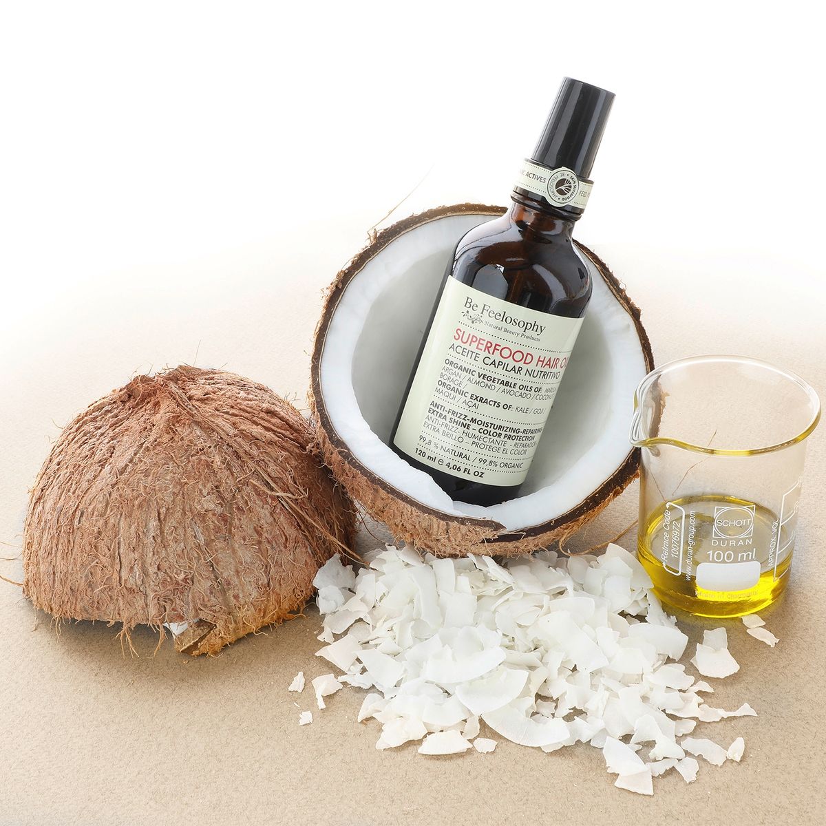 BE FEELOSOPHY - Aceite Capilar Nutritivo Superfood 120 Ml Be Feelosophy