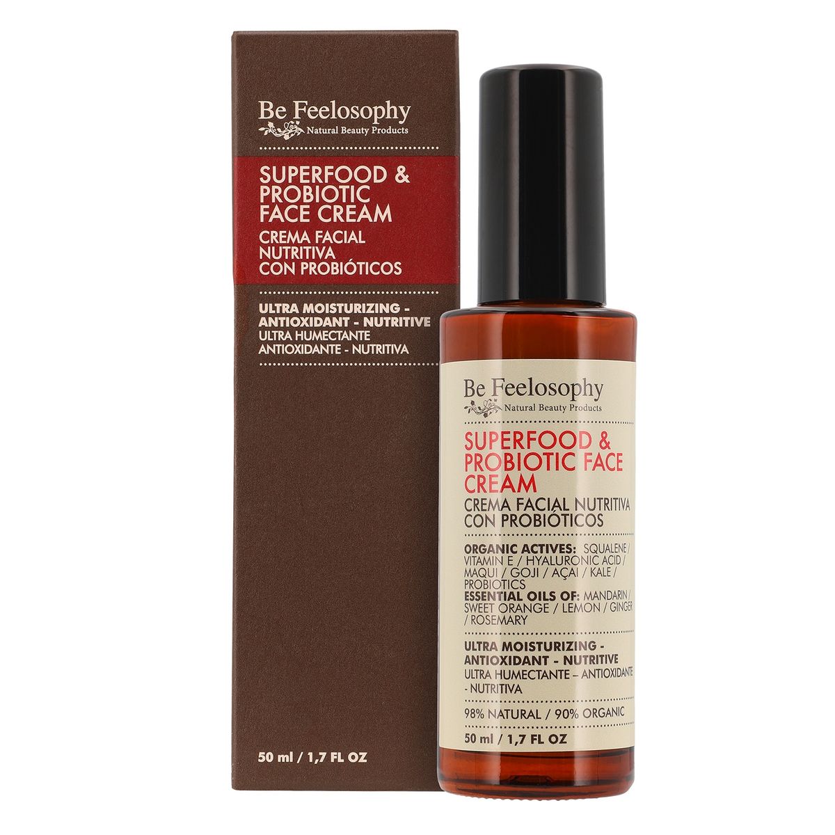 BE FEELOSOPHY - Crema Facial Nutritiva Con Probióticos 50 Ml Be Feelosophy
