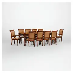 CIC - Juego De Comedor New Carrera 8 Sillas+2 Sitiales