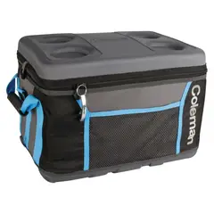 COLEMAN - Soft Cooler Plegable 45 Latas Negro
