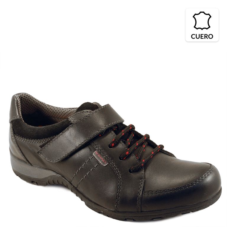 Calzado Escolar Niña Cuero Negro (36 a 40)