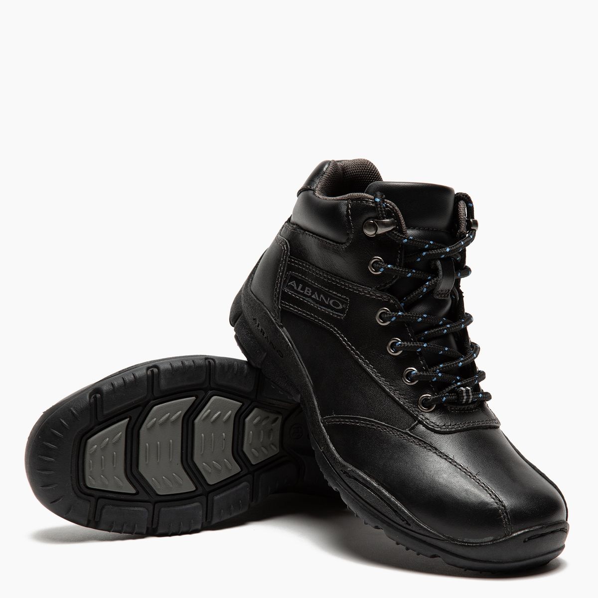 ALBANO - Botín Hombre Cuero Negro (34 a 38) Albano