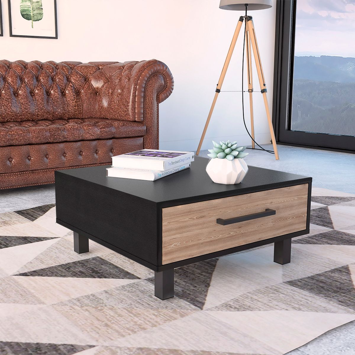 TUHOME - Mesa De Centro Kaia Rectangular Tuhome