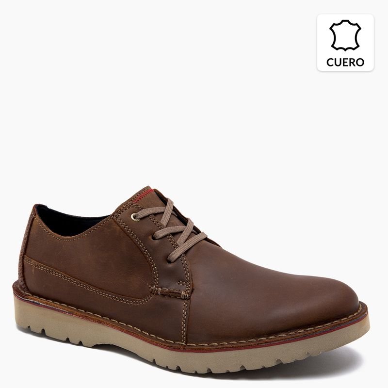 CLARKS - Zapato Casual de Cuero Hombre