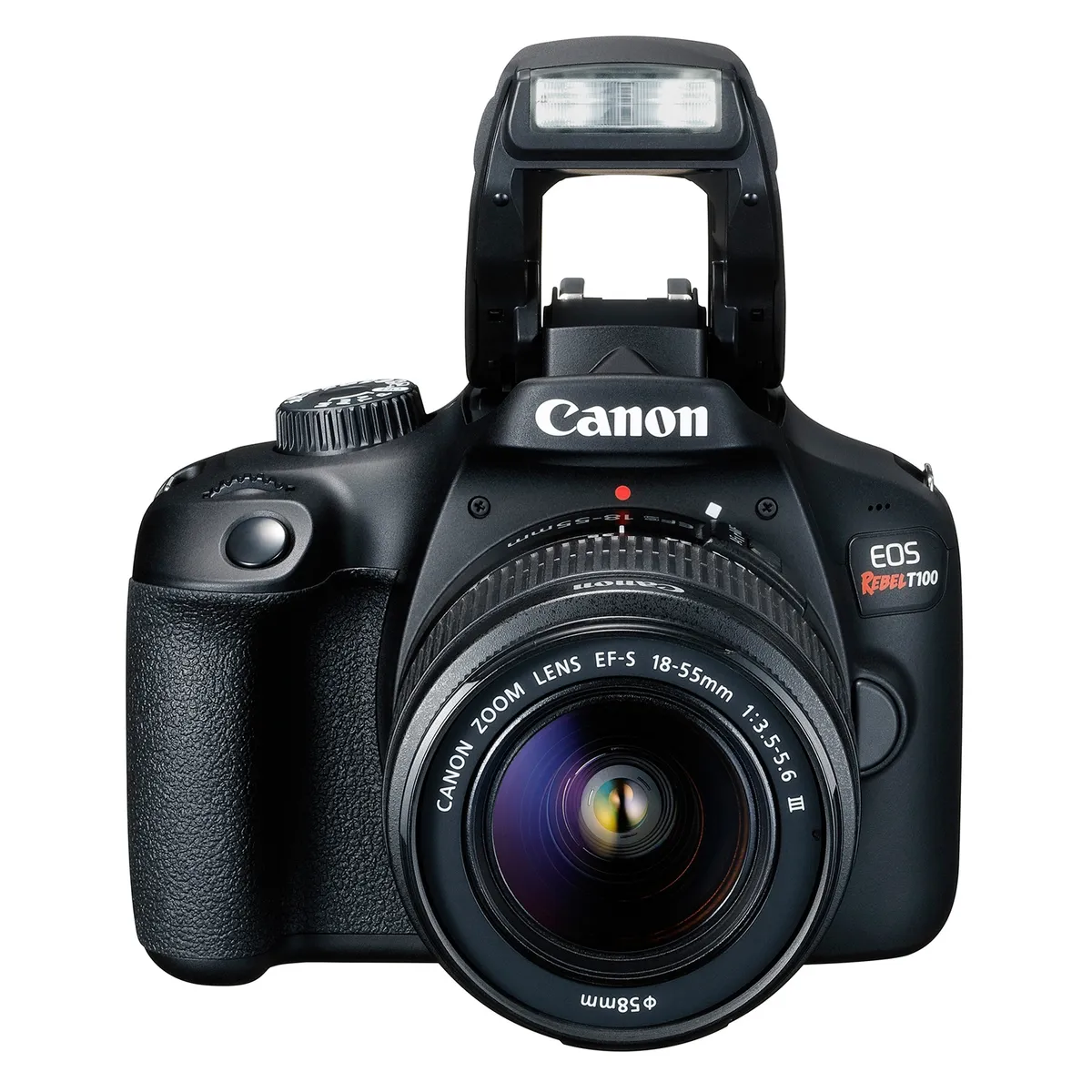 CANON - Cámara Reflex T100 + Lente 18-55 Canon
