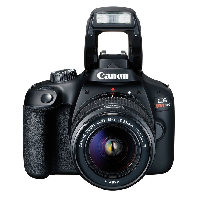 CANON - Cámara Reflex T100 + Lente 18-55 Canon