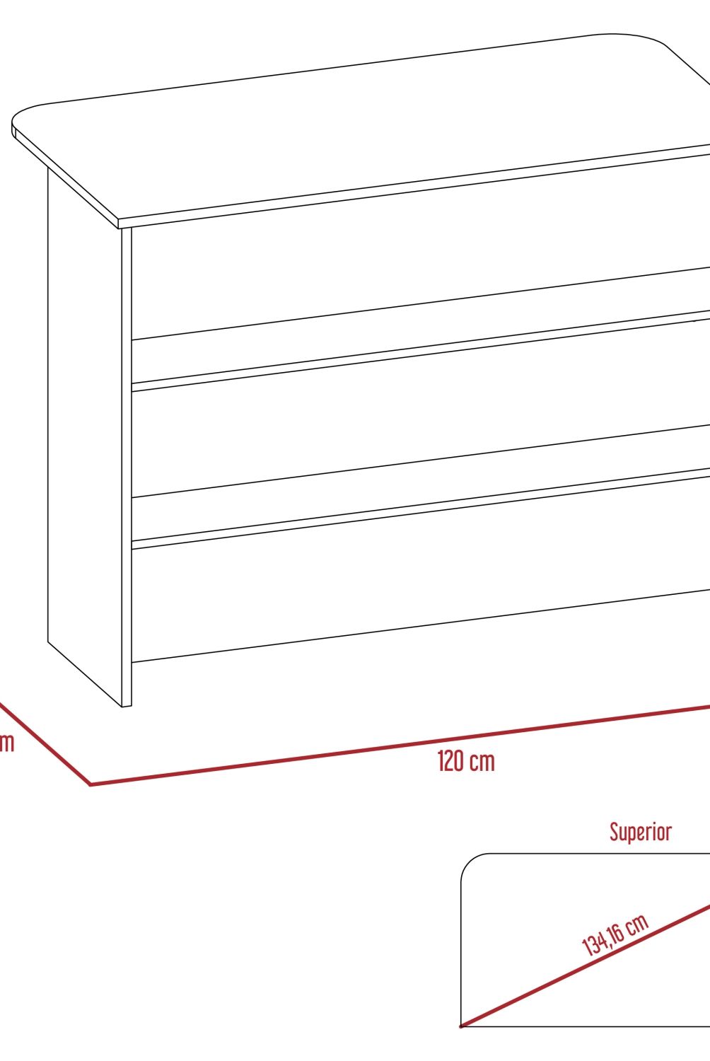 TUHOME - Mueble de Cocina Fendi Tuhome