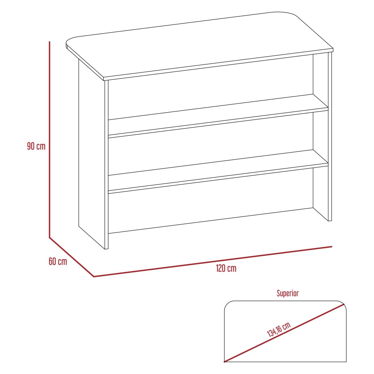 TUHOME - Mueble de Cocina Fendi Tuhome