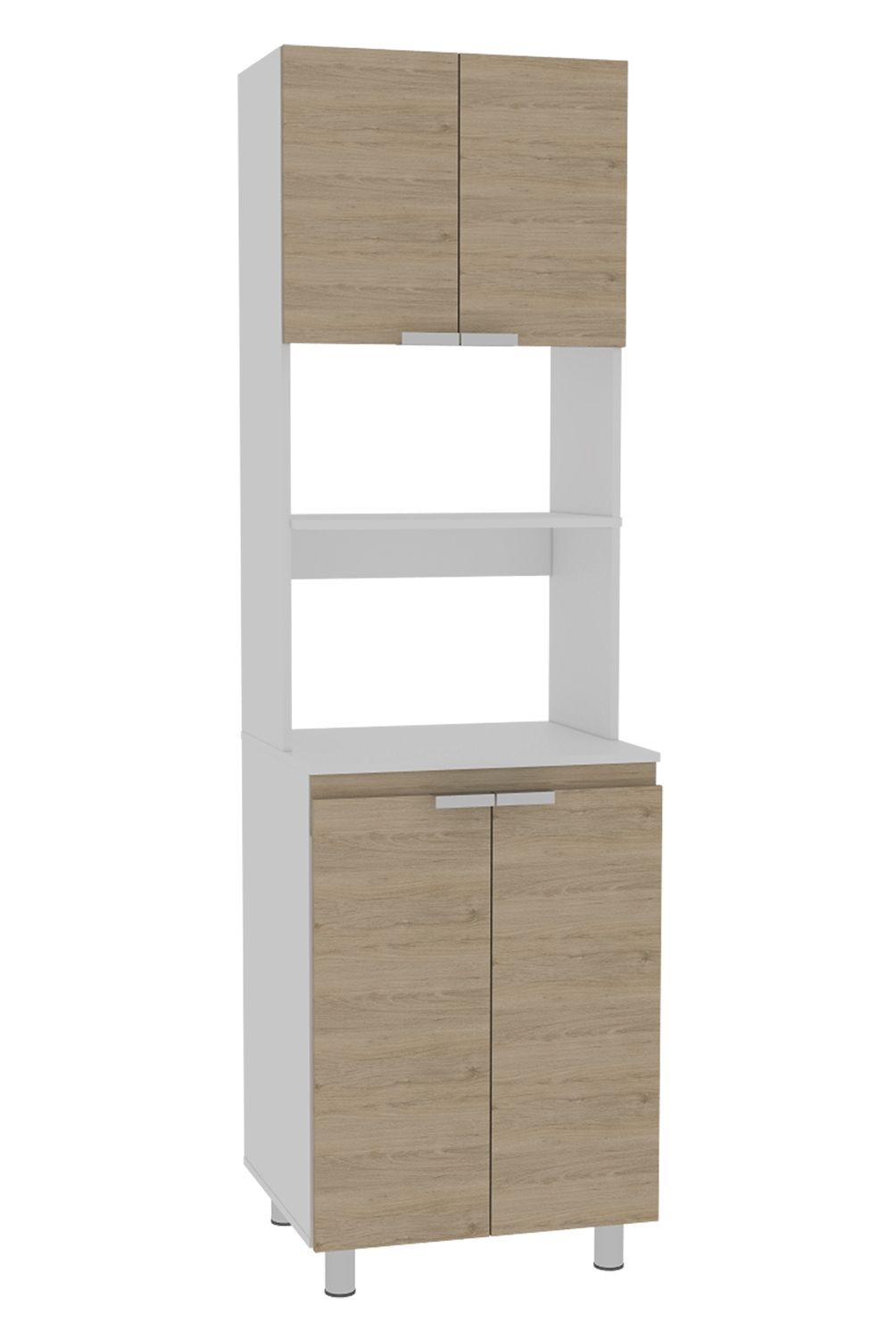 TUHOME - Mueble Microon Fendi-Rove/Blan Tuhome