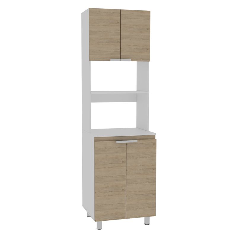 TUHOME - Mueble Microon Fendi-Rove/Blan Tuhome