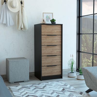 Imagen 2 del producto Cómoda Kaia 5 Cajones Wengue