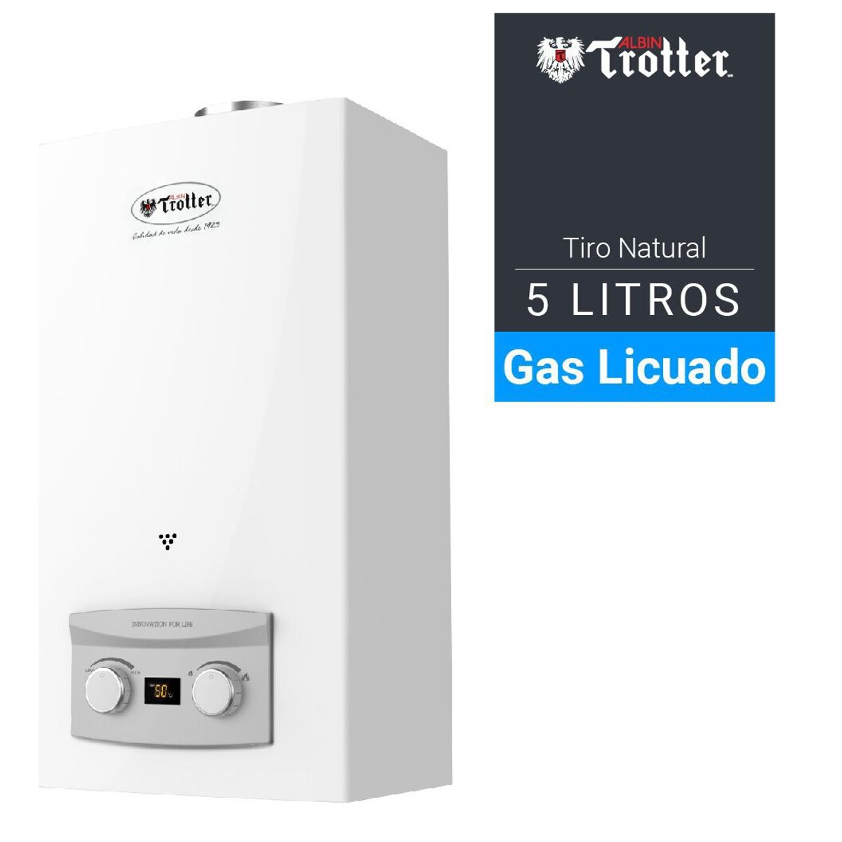 ALBIN TROTTER - Calefon Atmd 5 Lt Ion Gl