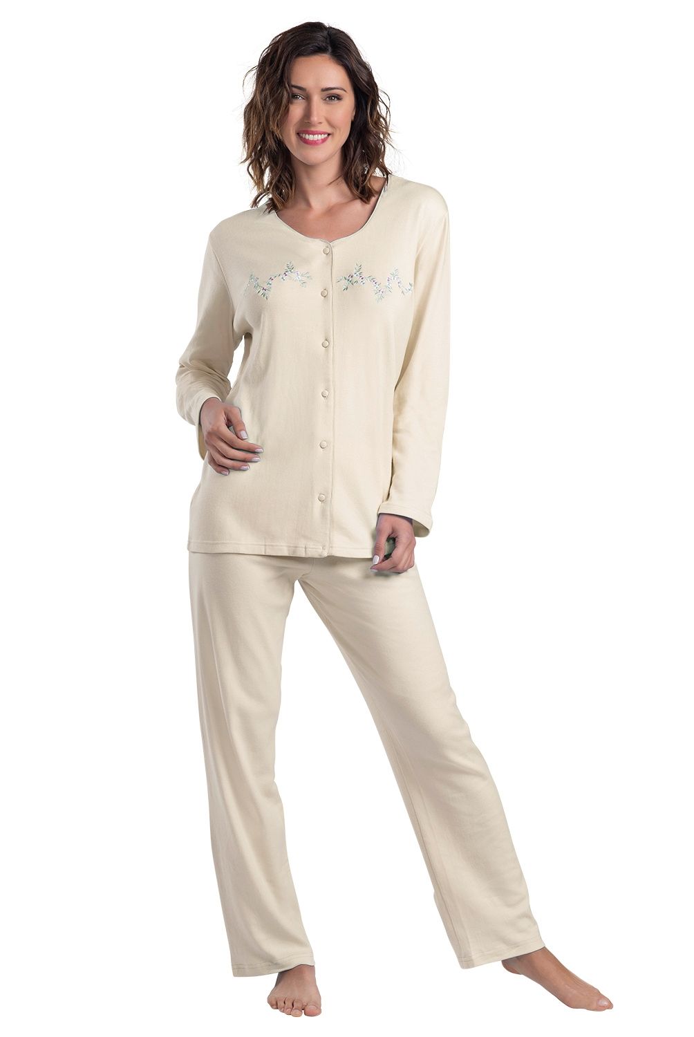CAFFARENA - Pijama Algodón Mujer Caffarena