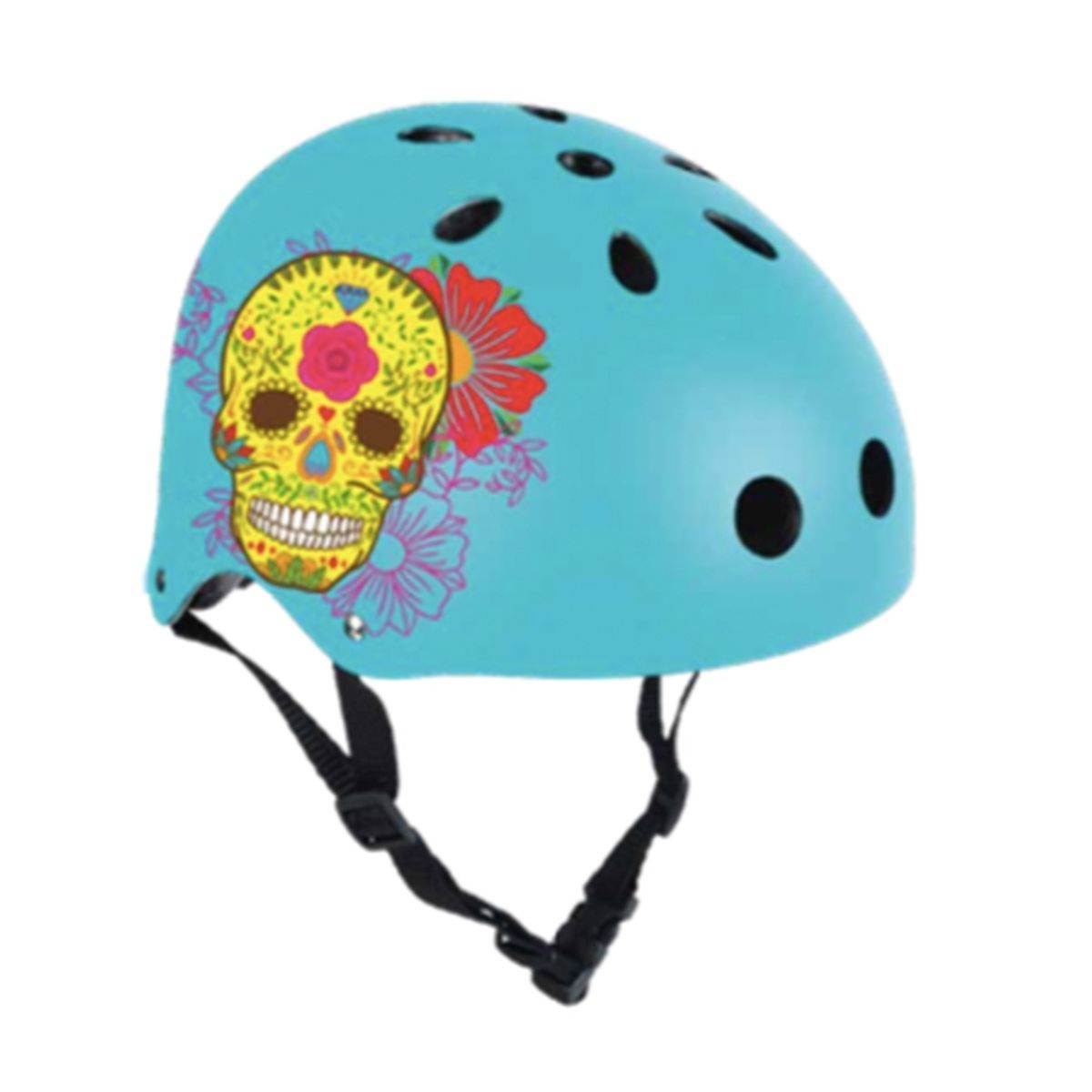IBIKES - Casco Ibikes Mtv-12 Calavera Lg (58-61Cm) Celeste