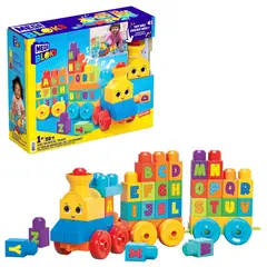 MEGA BLOKS - Juego De Construcción Abc Tren De Aprendizaje