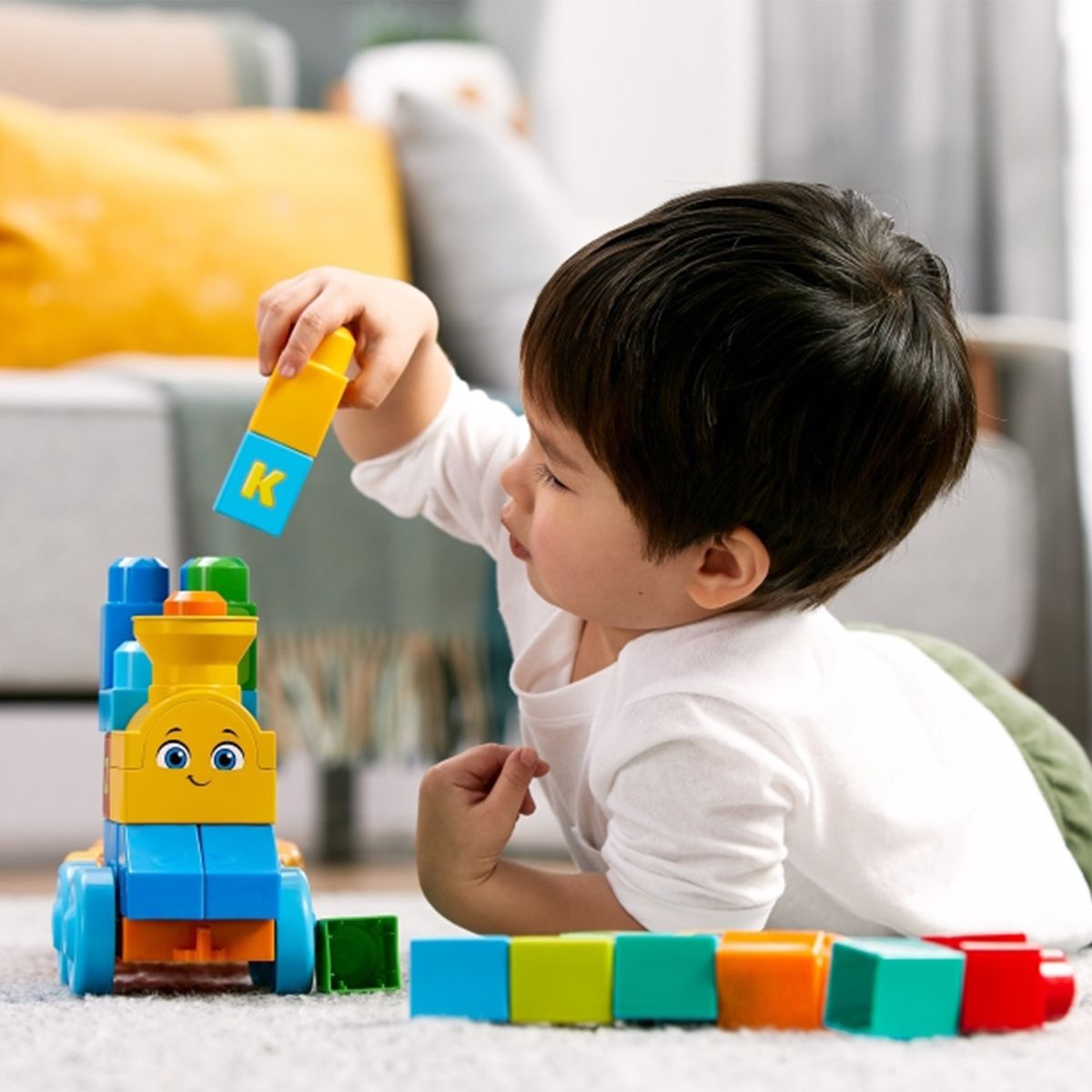 MEGA BLOKS - Juego De Construcción Abc Tren De Aprendizaje Mega Bloks