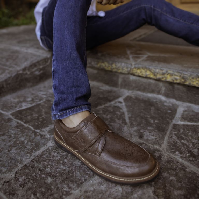 HUSH PUPPIES Zapato Casual Hombre Cuero Rojo