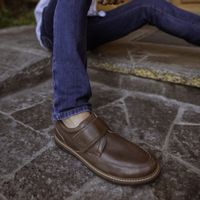 Zapato Casual Hombre Cuero Rojo