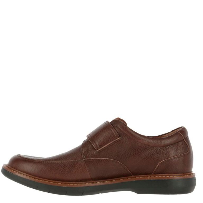 Zapato Casual Hombre Cuero Rojo 44 CL