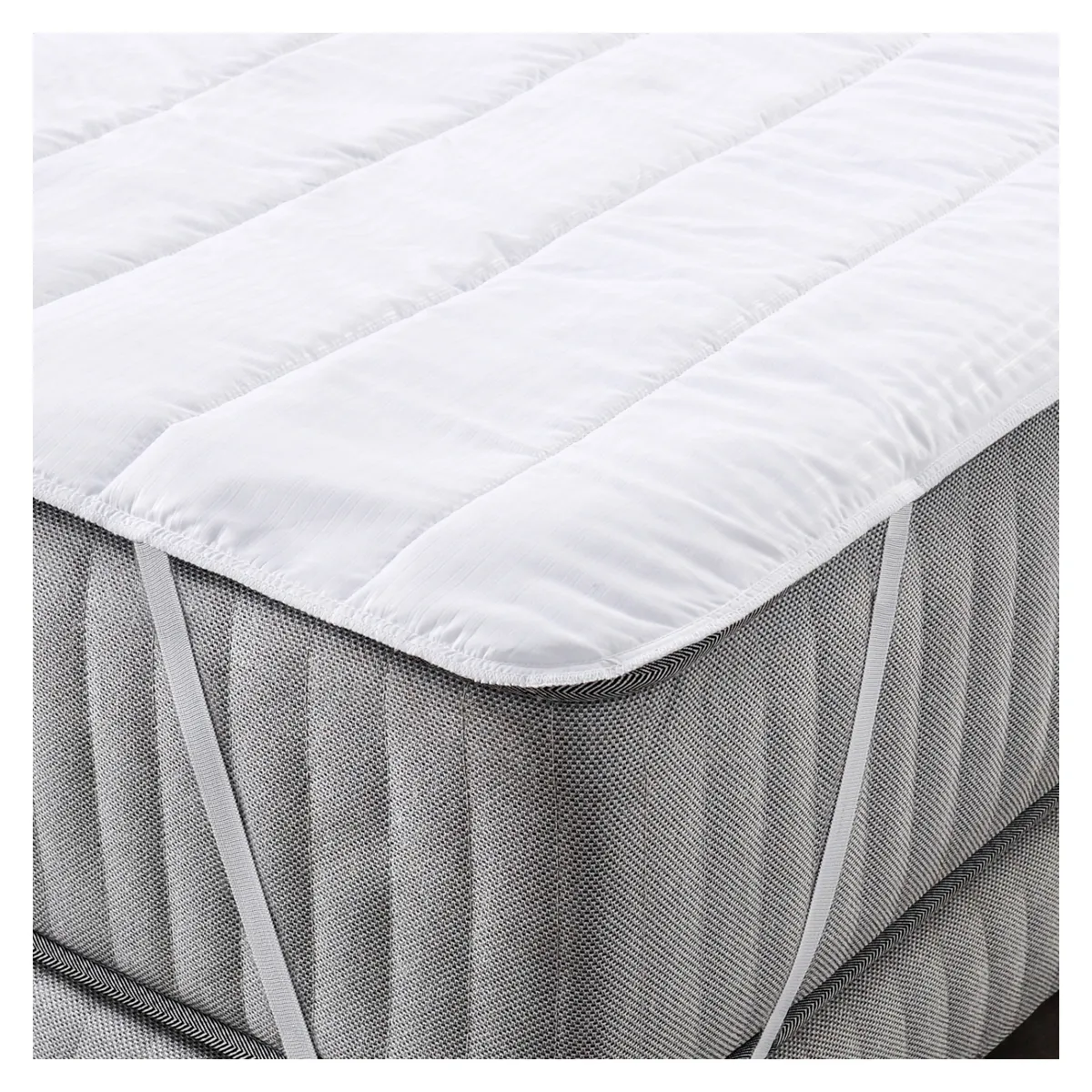 AMERICAN FAMILY - Cubrecolchón de Microfibra 2 Plazas A.Family