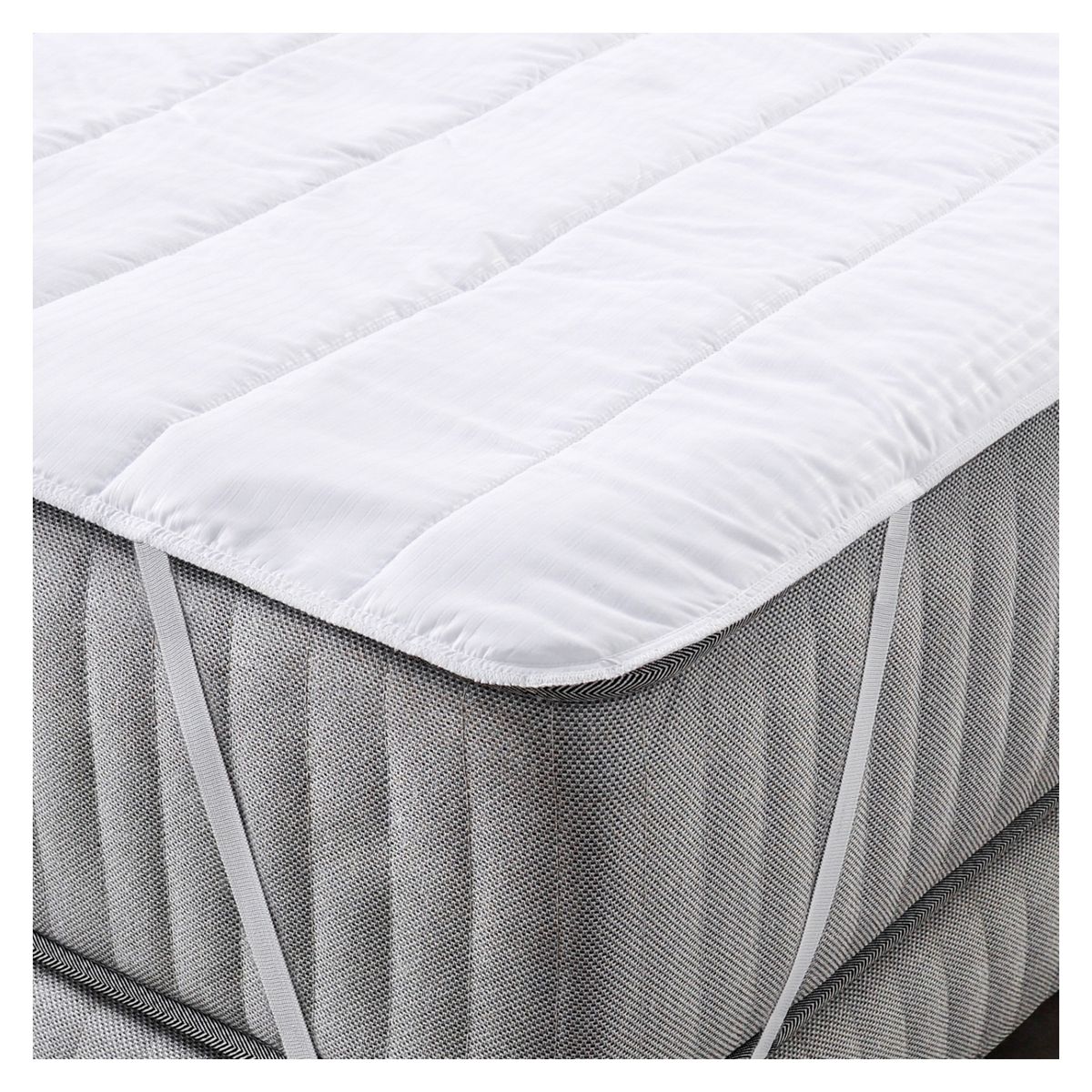 AMERICAN FAMILY - Cubrecolchón de Microfibra 2 Plazas A.Family