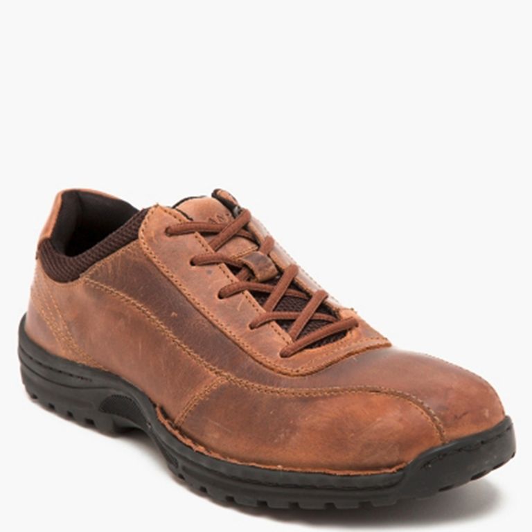 Zapato Casual Hombre Cuero Café