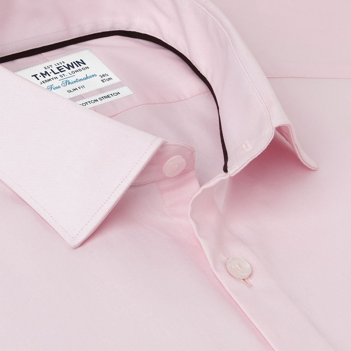 TM LEWIN - Tm Lewin Camisa de Algodón Non Iron Hombre