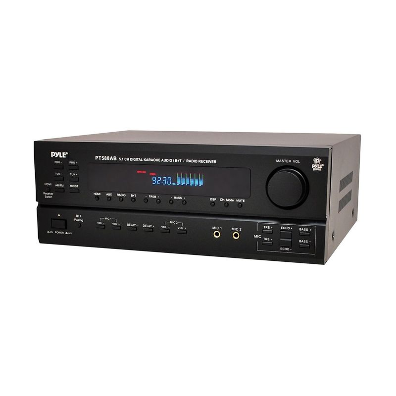 PYLE PURE CLEAN - Receiver Home Theater 5.1 Bluetooth Pyle Pt588Ab