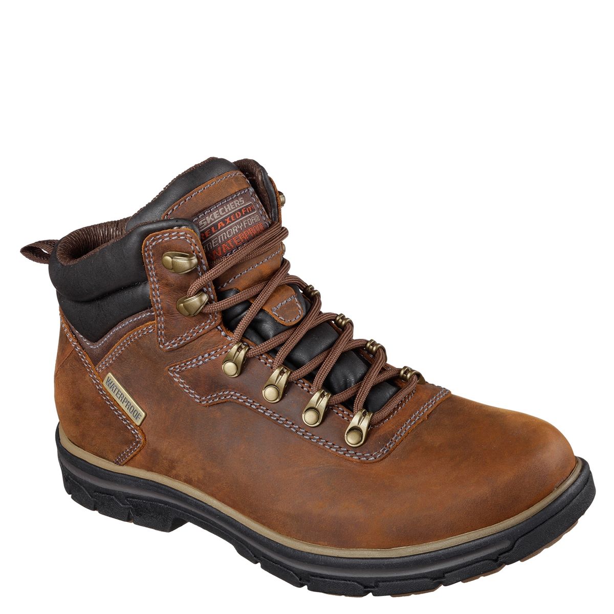 SKECHERS - Zapato Casual Cuero Hombre 64521-CDB