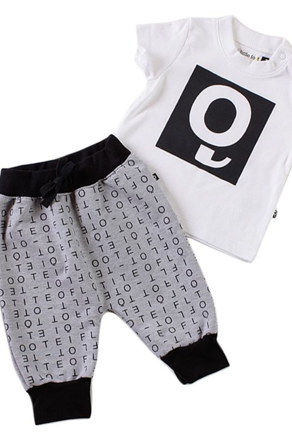 LITTLE FOOT - Conjunto Polera + Pantalón Niño Little Foot