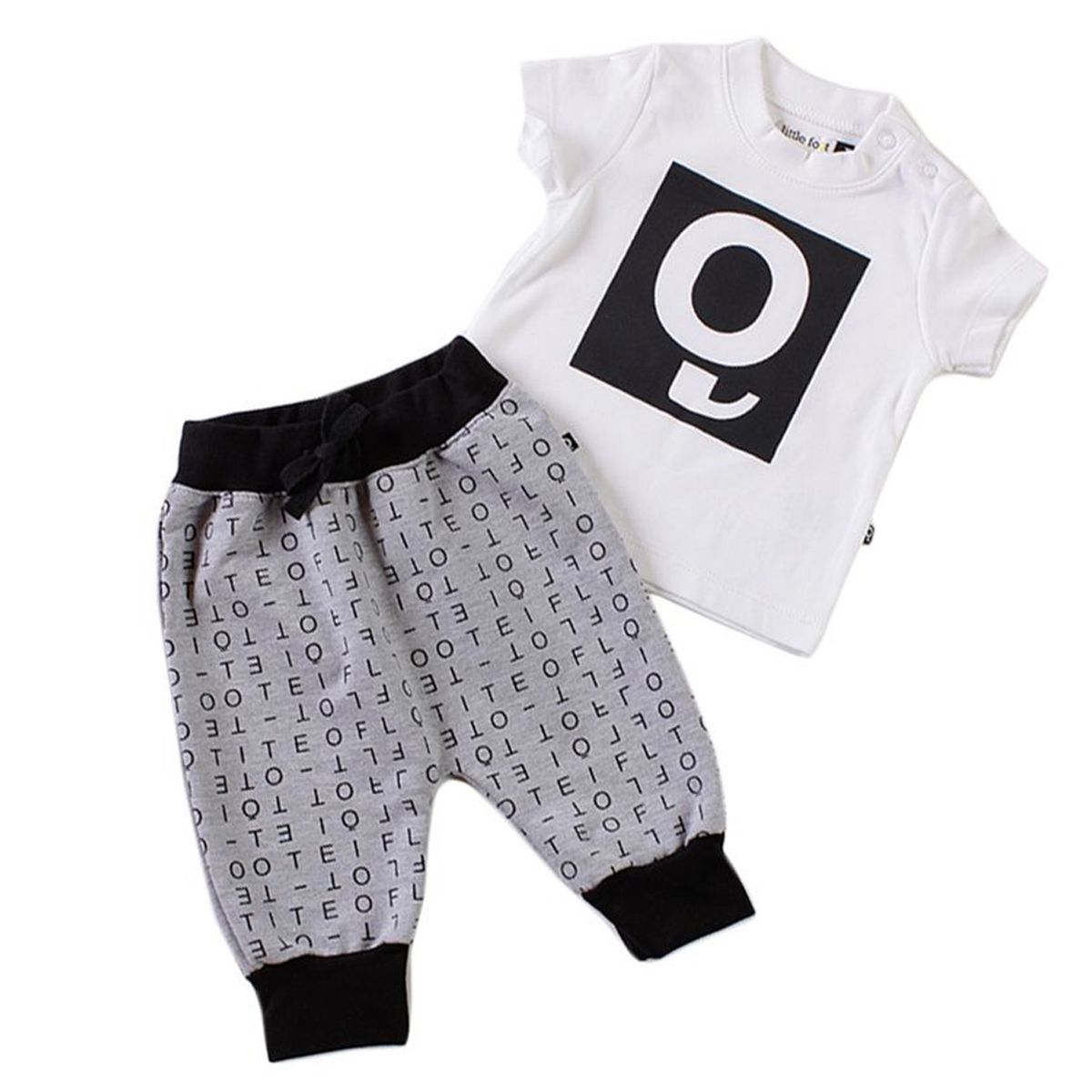 LITTLE FOOT - Conjunto Polera + Pantalón Niño Little Foot