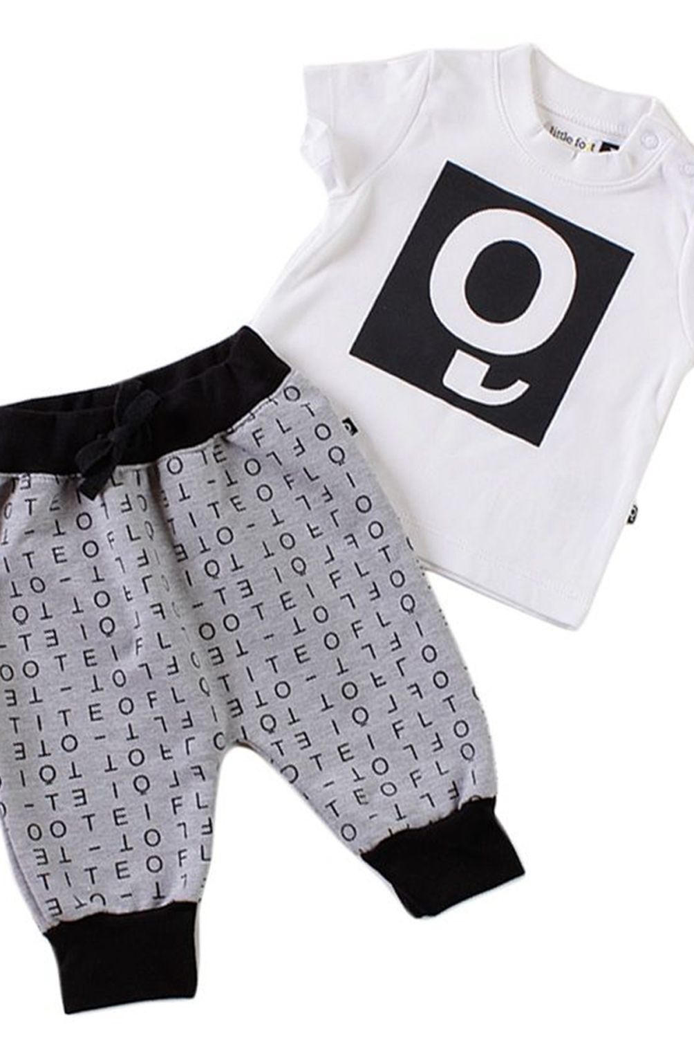 LITTLE FOOT - Conjunto Polera + Pantalón Niño Little Foot