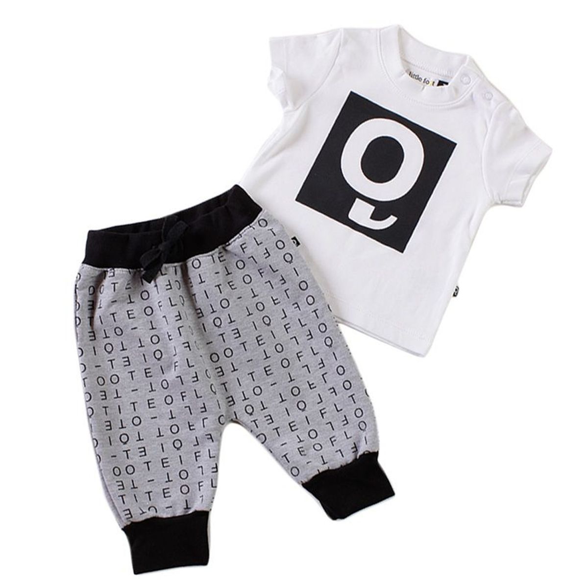LITTLE FOOT - Conjunto Polera + Pantalón Niño Little Foot