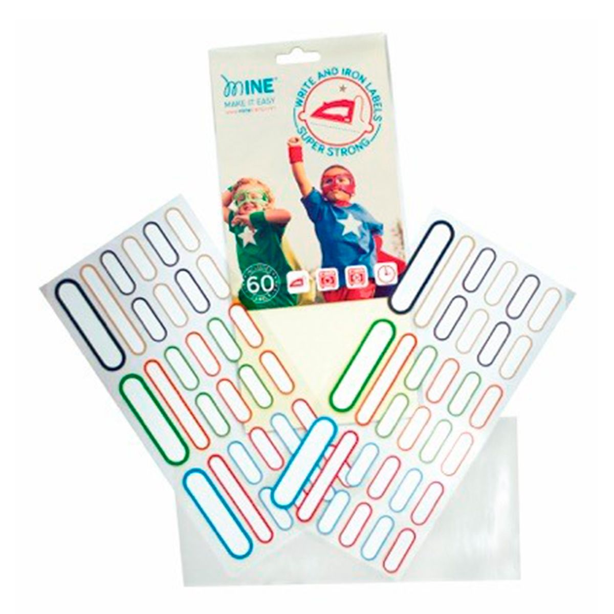 MINE - Etiquetas Writeand Iron Mine