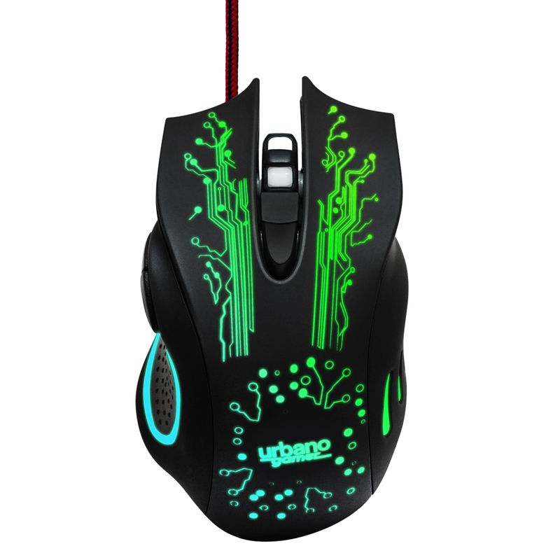 URBANO DESIGN - Mouse Gamer Luces