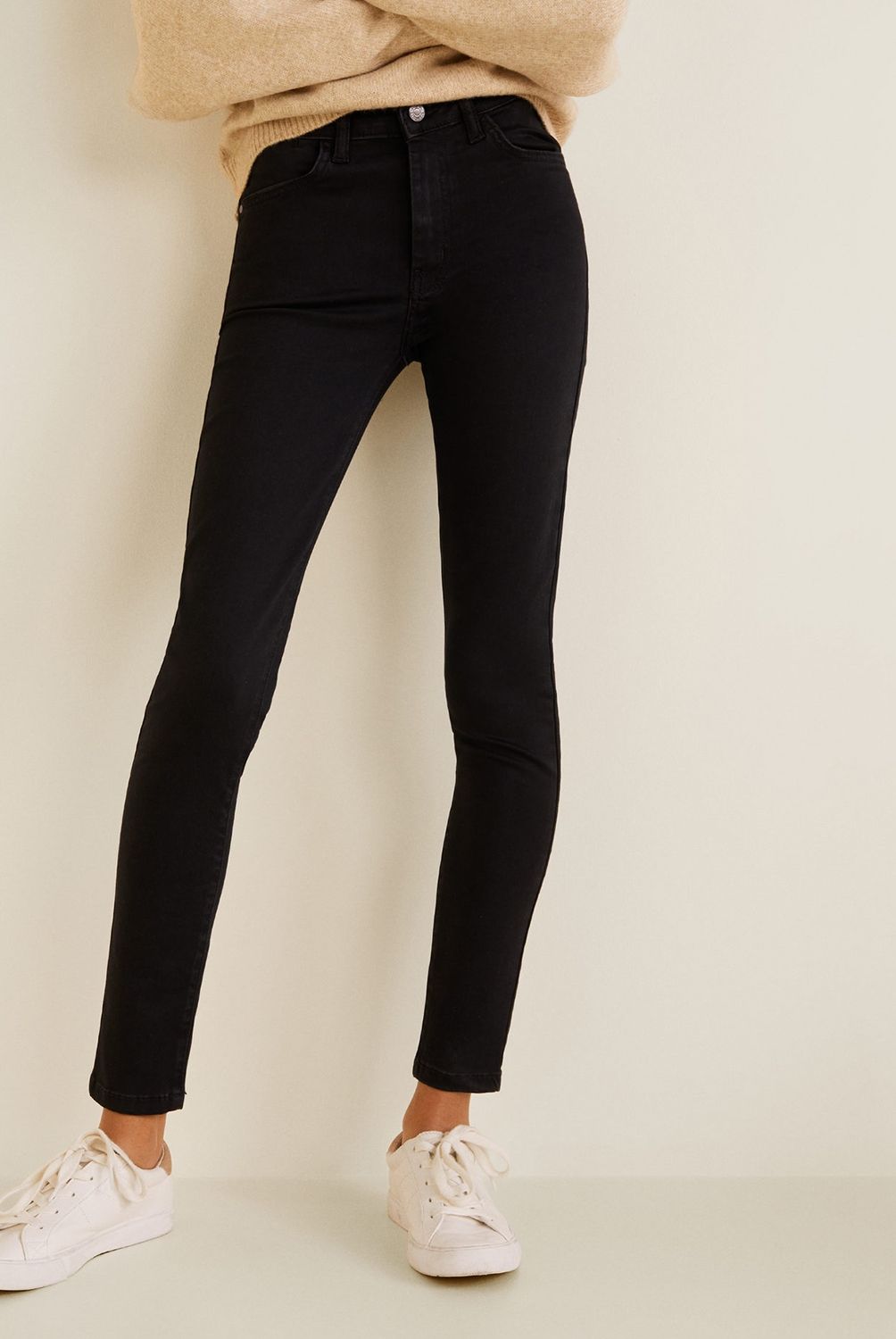 MANGO - Jeans Skinny Elektra Tiro Medio Mango