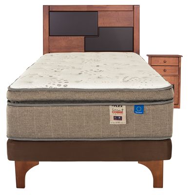 Imagen 2 del producto Cama Europea Terra Cobre 1,5 Plazas + Muebles Colonia