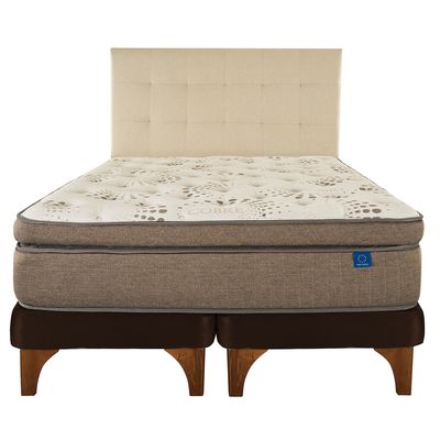 Imagen 2 del producto Cama Europea Terra Cobre King + Respaldo Design