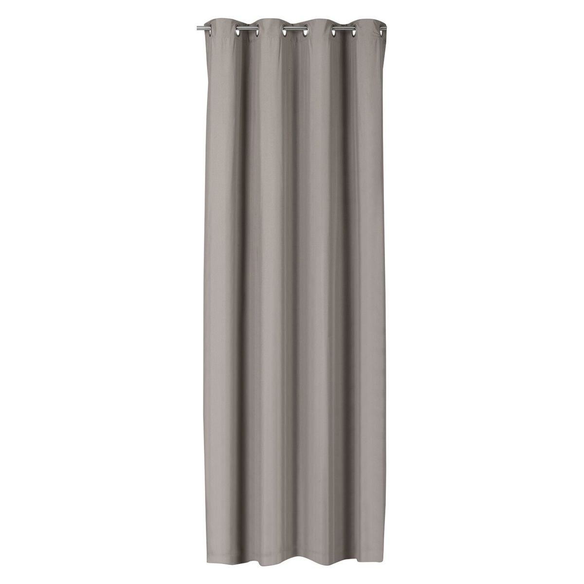 CLEMS CORTINAS - Cortina Blackout Argolla Café Claro 140x225 CM