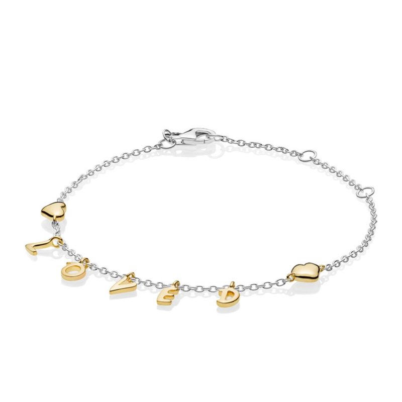 PANDORA - Pulsera De Plata Mujer Pandora